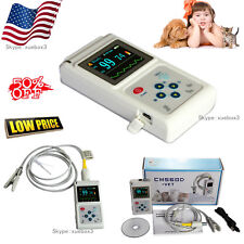 Veterinary Pulse Oximeter Spo2 Heart Rate Monitor Vet Eartongue Probeus Seller