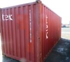 Used 40 Dry Van Steel Storage Container Shipping Cargo Conex Seabox Chicago