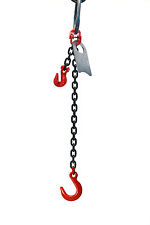 516 5 Foot Grade 80 Sofa Single Leg Lifting Chain Sling Oblong Foundry Hook