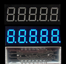 2pcs 036 Inch 5 Digit Led Display 7 Seg Segment Common Cathode Blue