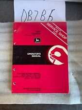 Oem John Deere 4420 Combine Operators Manual Omh114177 Nos