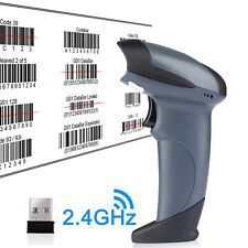 Smart Cordless Laser Barcode Scanner Usb Bar Code Pos Handheld Us