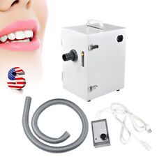 110v Dental Lab Single Row Dust Collector Vacuum Cleaner 370w Portable