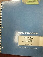 Tektronix 7623r7623 Storage Oscilloscope Service Instruction Manual 070 1465 00