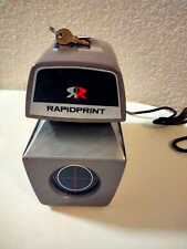 Rapidprint Time Clock Arl E Time Date Stamp With Key