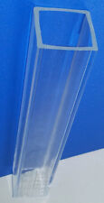 1 14 Od X 1 Id Square Clear Acrylic Plexiglass Lucite Tube 18 Inch Long 125