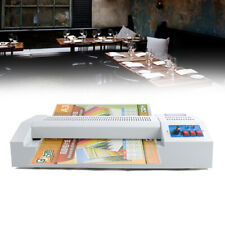 Commercial Film Laminating Laminator Machine A3 A4 4 Rollers Hot Cold Film 600w