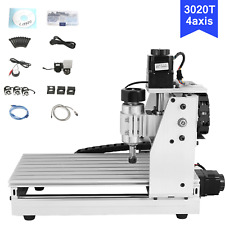 Us Stock 3020t Cnc Router Engraver Machine 4axis Engraving Milling Machine