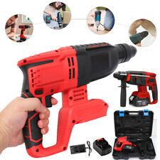 Electric Sds Cordless Brushless Rotary Hammer Drill Perforator 1500w With Case