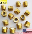 5 Pc 12 Male X 14 Female Npt Pipe Reducer Hex Bushing Adapter Brass Fitting