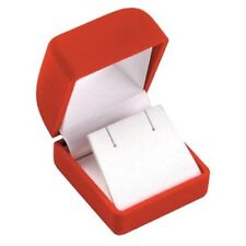 Wholesale Lot Of 144 Red Velvet Post Earring Jewelry Packaging Gift Boxes Sm