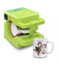 Heat Transfer Sublimation Cup Press Machine Diy Mug Heat Press Machine Green