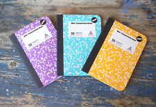 New Listingmini Composition Book 3 Pack 325 X 45 Note Pad Jot Backpack Purse Pocket India