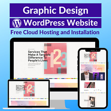Graphic Design Sale Business Website Store Free Cloud Hostinginstallation