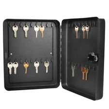 Barska 36 Key Hook Wall Mount Cabinet Safe With Combination Lock In Black Ax11820