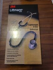 3m Littmann Lightweight Ii Se Dual Sided Stethoscope Black Nib Stethescope 28in