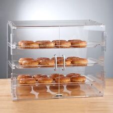 Pastry Self Serve Display Case 3 Tray Bakery Deli Store Candy Donut 10 Rebate