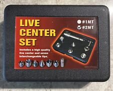 Live Center Set 2mt 2 Morse Taper 7 Interchangeable Points Wood Lathe Tools