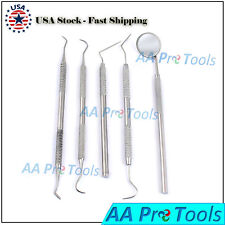 Professional Dental Oral Pick Probe Scaler Set Dental Mirror Dentist Tools