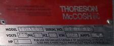 Thoreson Mccosh Thermal D Triple Desiccant Bed Plastics Dryer