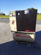 Used 10 Hp Ingersoll Rand Up 6 Rotary Air Compressor Tank Mount