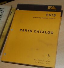 Allis Chalmers 261b Tractor Scraper Parts Manual Book List Catalog Spare Pan Ac