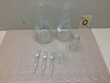 Lot Of Pyrex Glass Beakers And Test Tubes