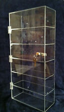 Clear Acrylic Display Tower Case 10 X 45 X 22 Different Shelf Spacing Avail