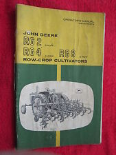Vintage Original John Deere Rg2 Rg4 Amp Rg6 Row Crop Cultivator Operators Manual