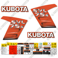 Kubota Svl 75 2 Decal Kit Skid Steer Replacement Decals Kubota 7 Yr 3m Vinyl