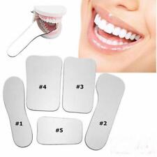 1set 5pc Dental Ortho Intra Oral Photography Mirror Glass Reflector Mouth Mirror