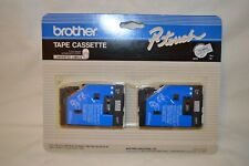 Brother P Touch Tape Cassette Tc Moz 38 Black On Clear Laminated Labels