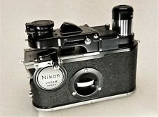 Nikon Nippon Kogaku Model H Field Microscope 10x Eyepiece Leather Case Clean