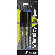 Pilot Varsity Disposable Fountain Pens Medium Point Stainless Steel Nib
