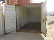 Used 40 Dry Van Steel Storage Container Shipping Cargo Conex Seabox El Paso