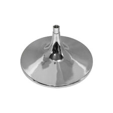 10 Inch Chrome Trumpet Stand Base Display Retail Fixture