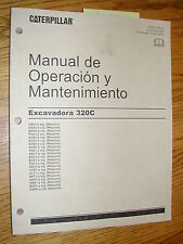 Cat Caterpillar 320c Excavator Operation Amp Maintenance Manual Spanish Ssbu7342