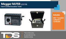 New Open Box Megger Mj159 Insulation Resistance Tester Includes Calibration