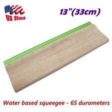 Us Stock 13 33cm Silk Screen Printing Squeegee Scraper Scratch Board Waterbase