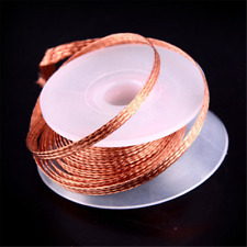 New Listing35mm Desoldering Braid Solder Remover Wick Copper Spool Wire 15m Tools