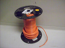 52 New Spool Of Electric Wire 10 Guage Stranded 128 Orange