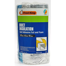 Frost King Fv516 Duct Insulation Self Adhesive Foil Amp Foam 15 Long 12 Wide