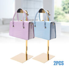 2pcs Handbag Display Rack Hat Purse Stand Shoulder Bag Storage Holder Adjustable
