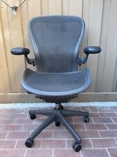 New Listingherman Miller Aeron Office Chair Size C Fully Loaded Version Perfect Condition