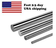 Pdtech 8mm Dia Hardened Steel Linear Bearing Rod Rail Chrome Custom Cut Usa