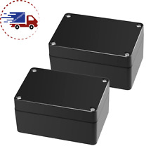New Listing2 Pack Waterproof Plastic Project Box Abs Ip65 Electronic Junction Box Enclosure