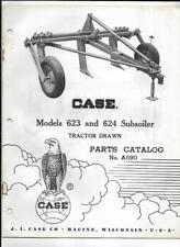 Case 623 And 624 Subsoiler Tractor Drawn Parts Catalog No A590