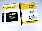 Service Manual Set For John Deere 450 Crawler Tractor Dozer Loader Parts Repair