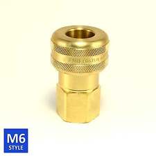 Foster 6 Series Brass Quick Coupler 34 Body 34 Npt Air Hose And Water Fittings