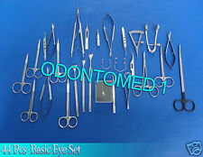 Basic Eye Set Of 44 Instruments Ophthalmic Surgical Instruments